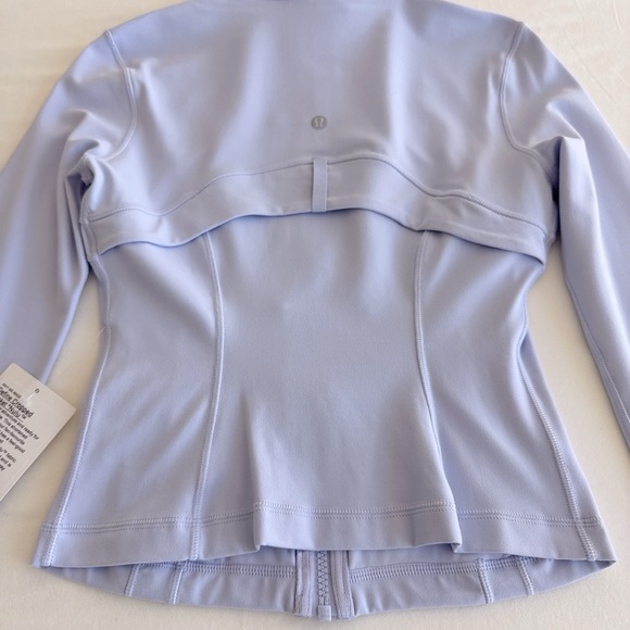 ❌ Sold NWT Lululemon Define Cropped Jacket *Nulu Serene Blue Size 4 - Picture 11 of 16